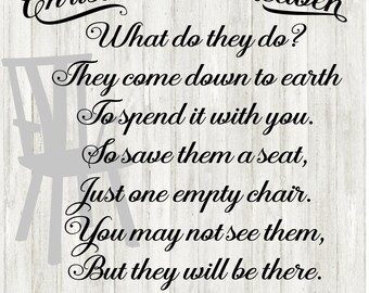 Heaven svg Etsy photo regarding Christmas in Heaven Poem Printable called Heaven svg Etsy